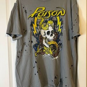 Poison Gray Graphic T-Shirt